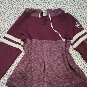 Victoria's Secret Kids Jacket in Dark Pink and White